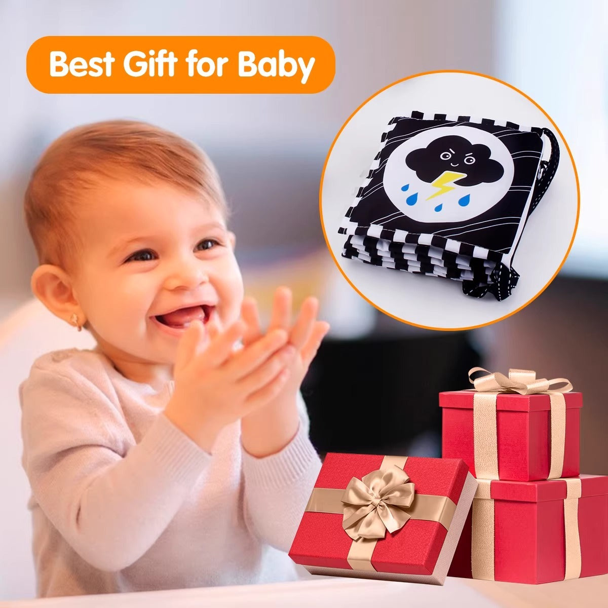 Montessori Baby Sensory Book