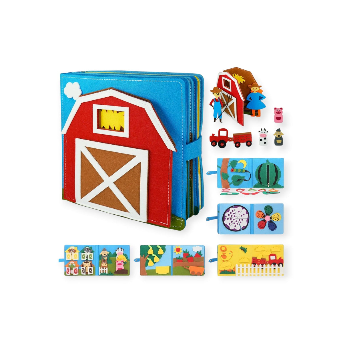 3D Montessori Storytelling Barn Book