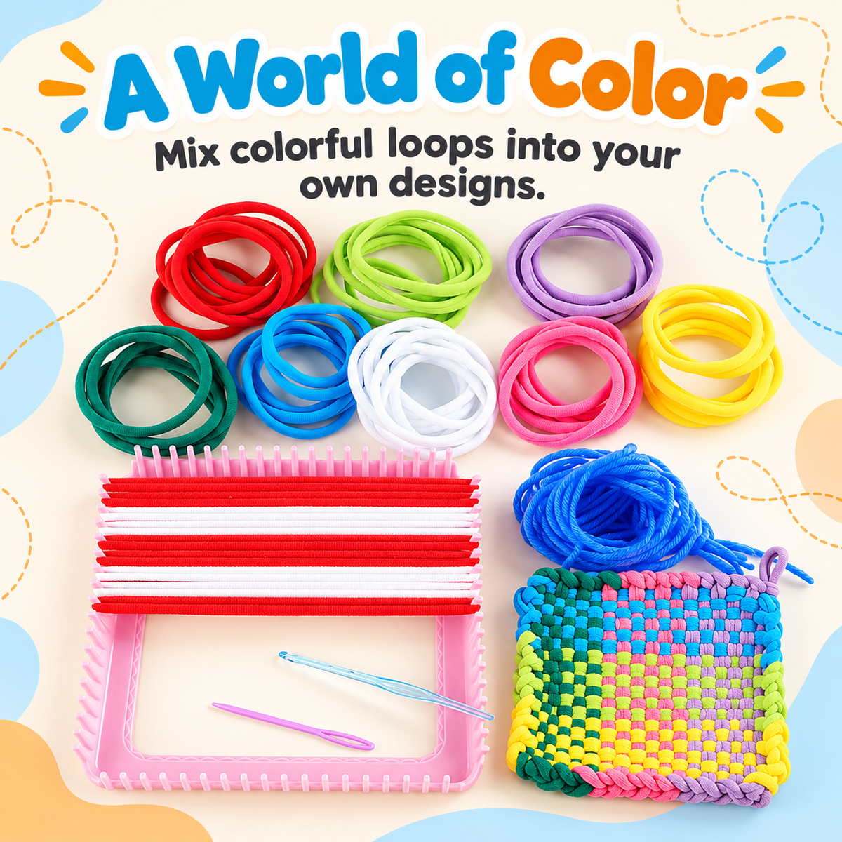 Montessori Weaving Loom Kit