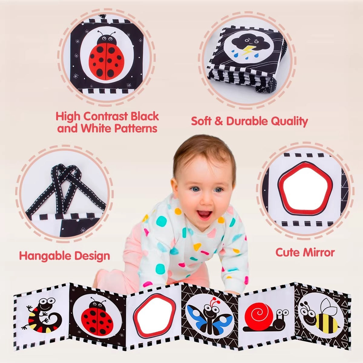 Montessori Baby Sensory Book