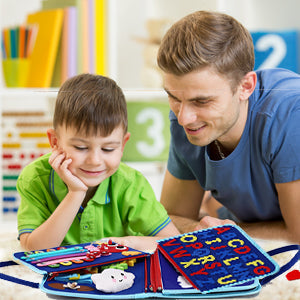 Montessori Busy Board - Upgraded Edition