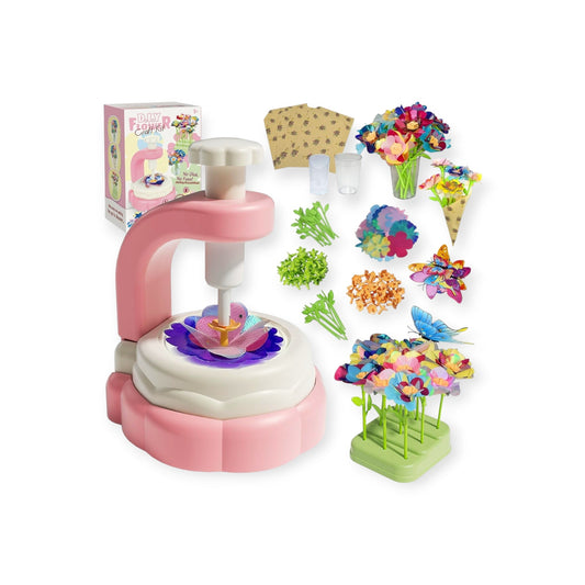 Montessori Fabric Flower Making Kit - Project Montessori Craft Kit