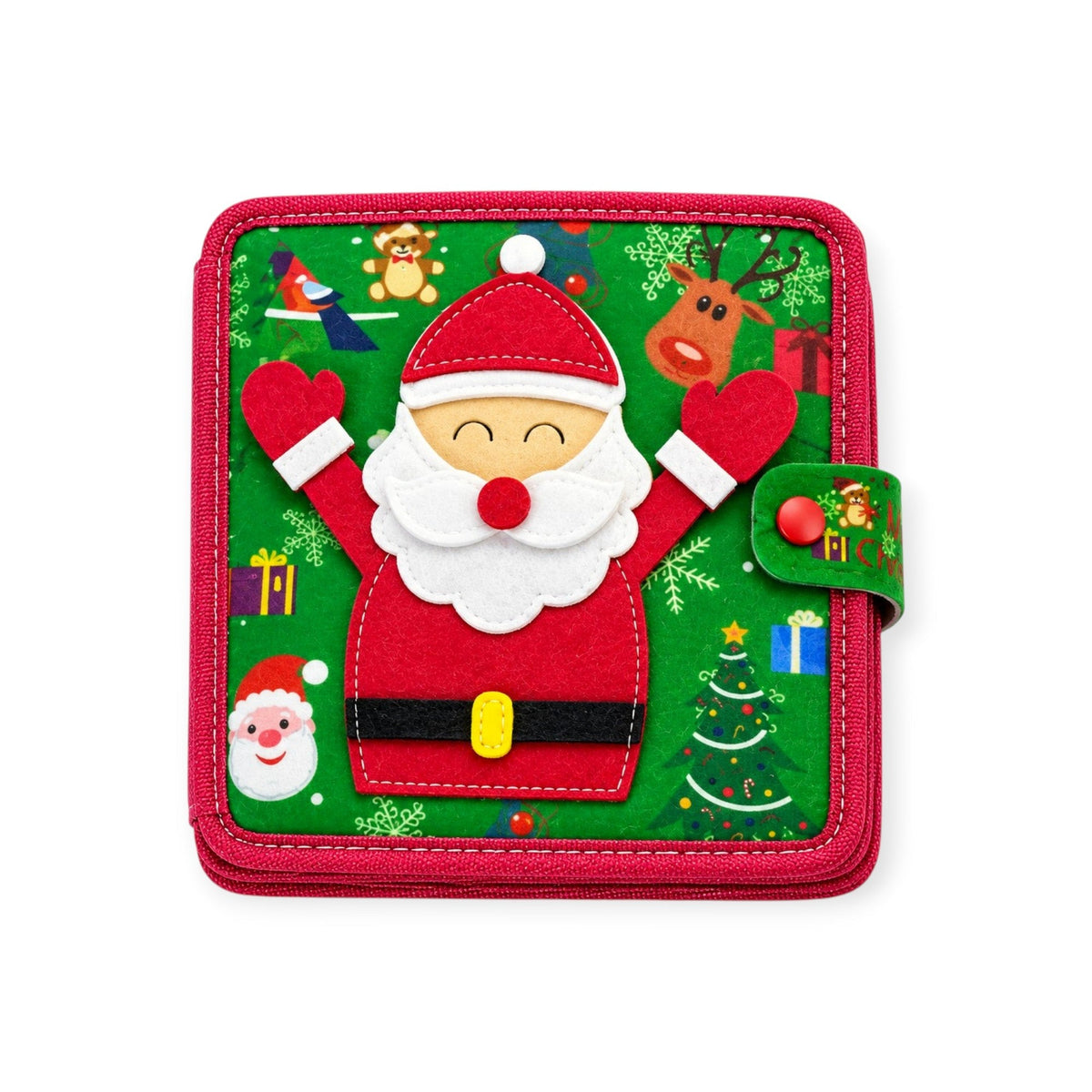 Montessori Felt Santa Book - Project Montessori