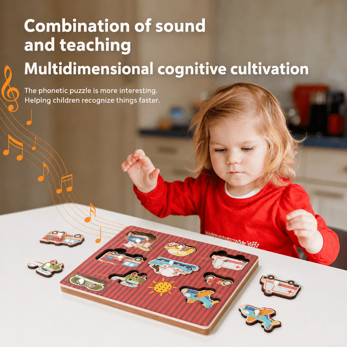 Montessori Kids Sound Puzzles - Project Montessori Puzzle