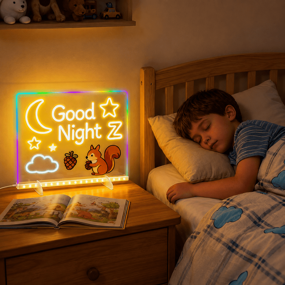 Montessori LED Creative Board - Project Montessori Drawing Board