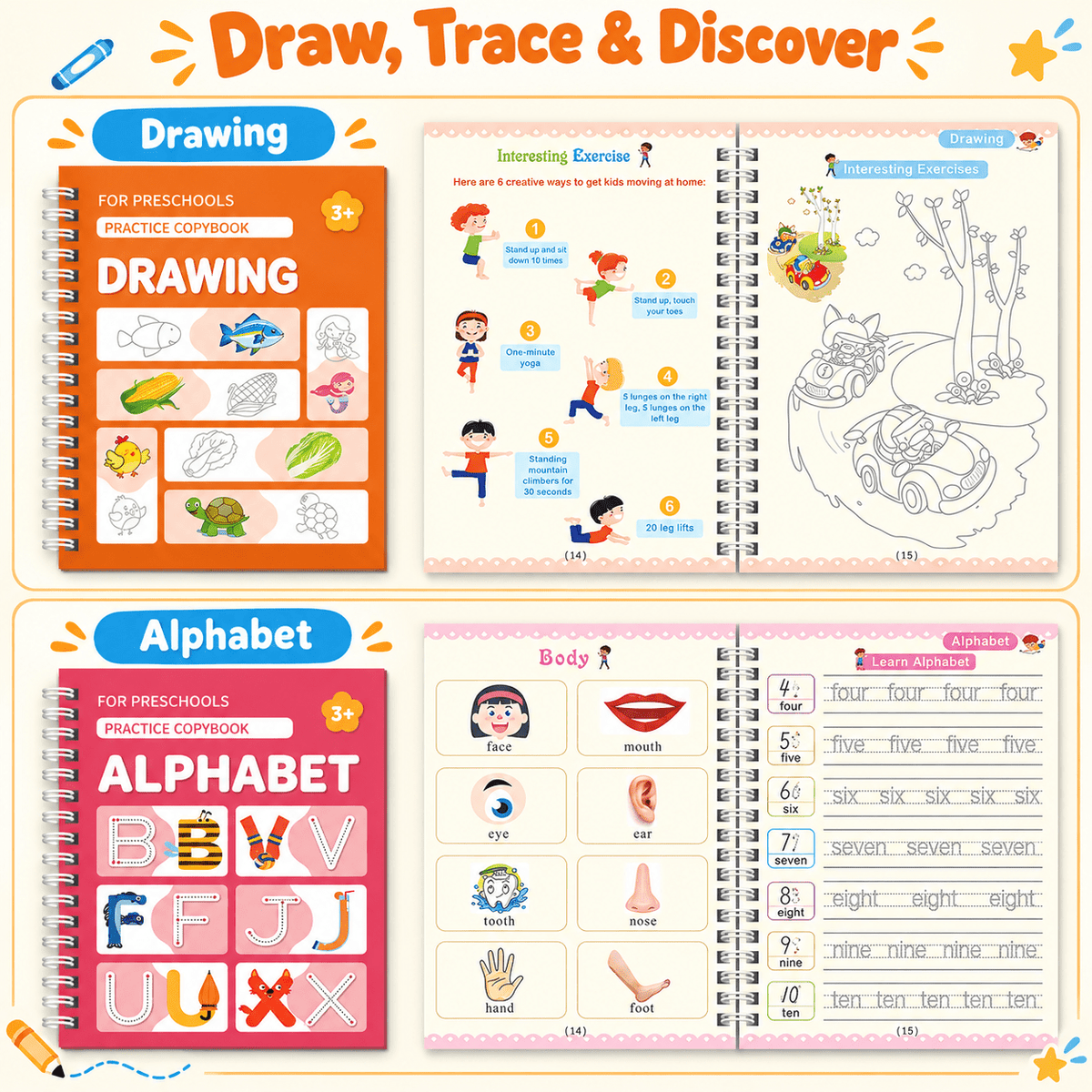 Montessori Magic Writing Books - Project Montessori