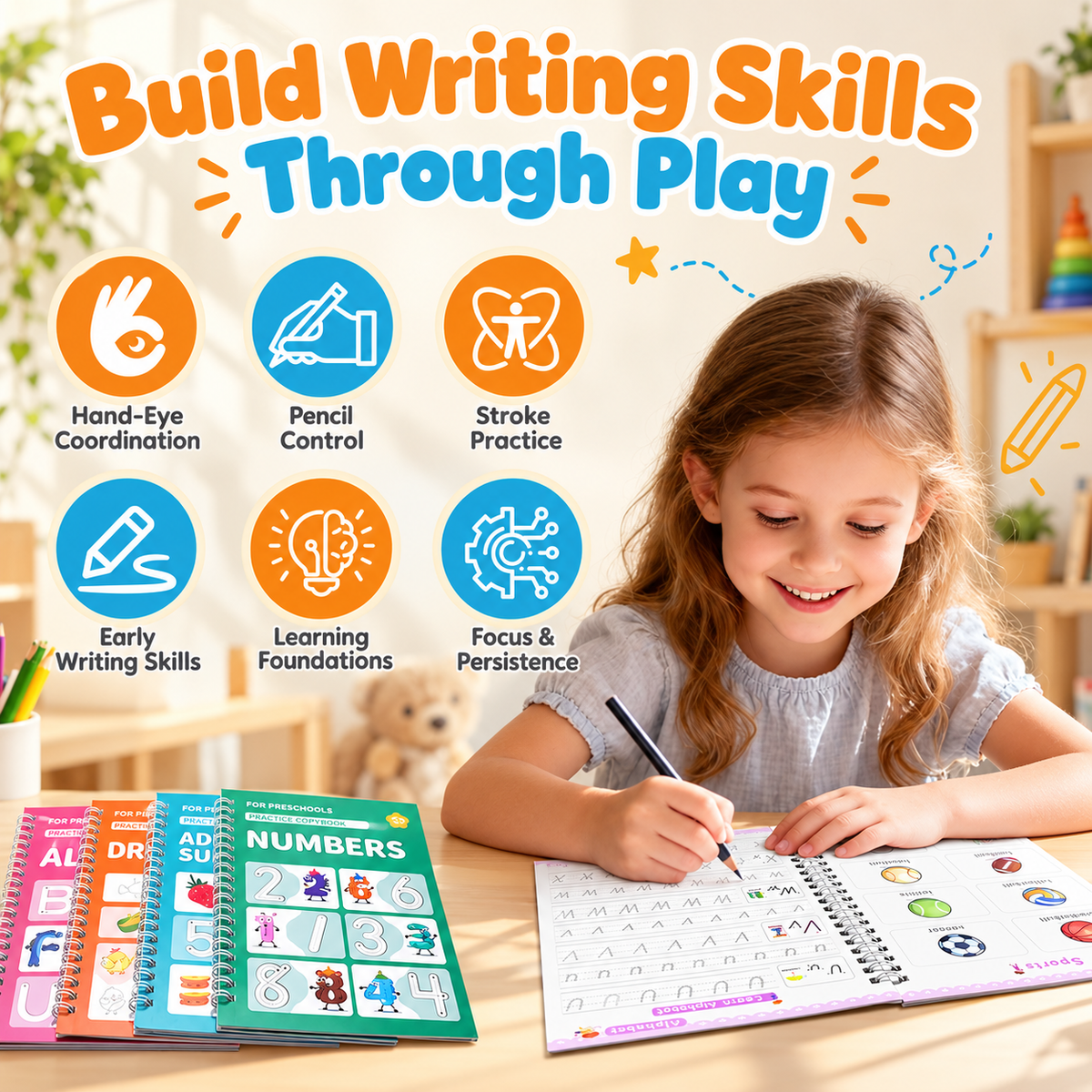 Montessori Magic Writing Books - Project Montessori