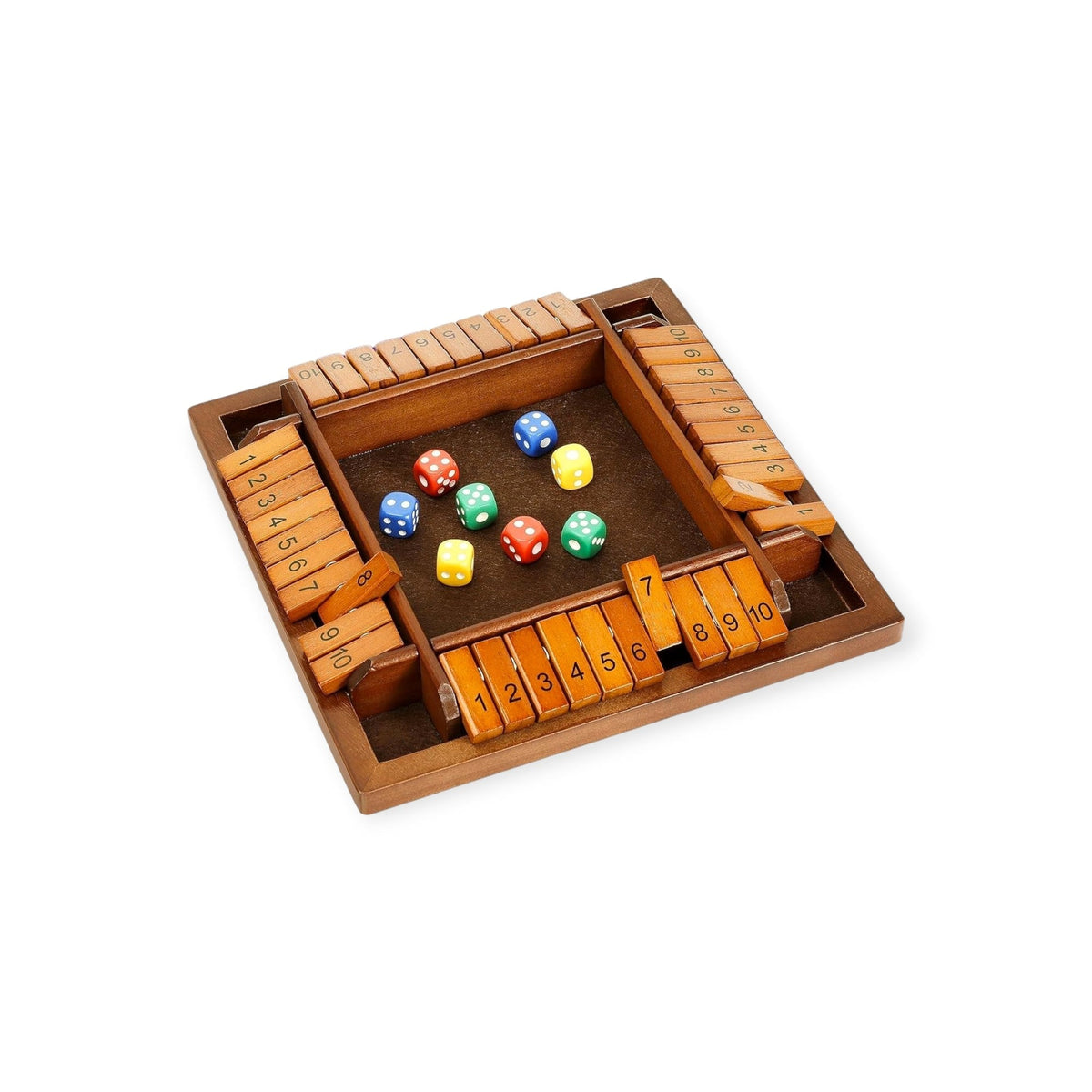 Shut The Box Dice Game - Retro