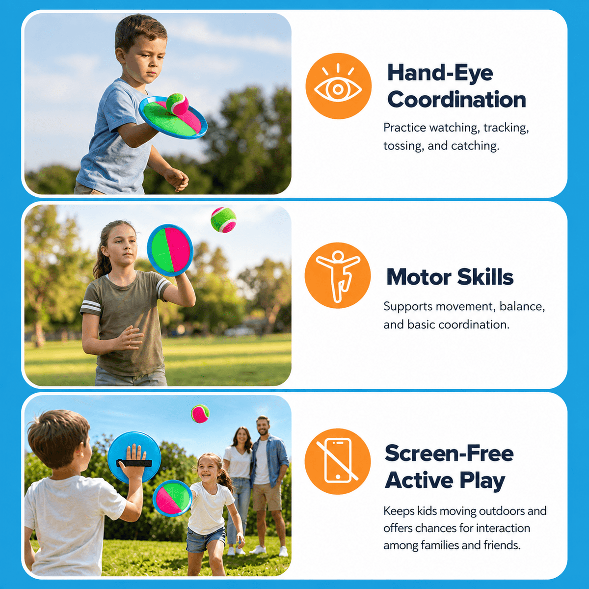 Montessori Toss and Catch Ball Set - Project Montessori