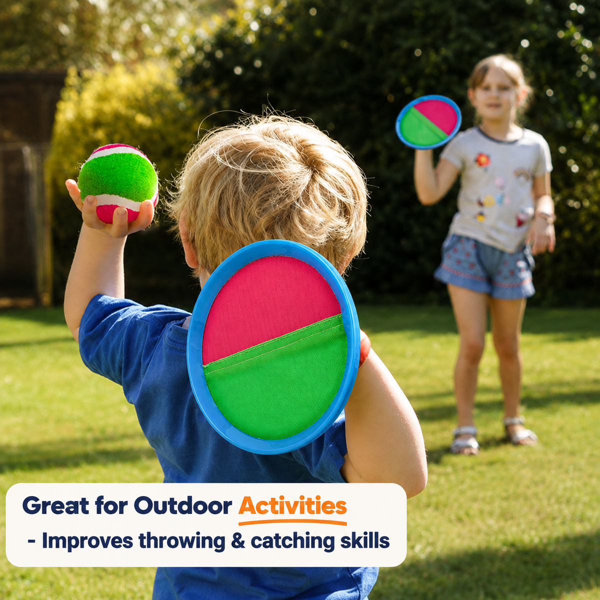 Montessori Toss and Catch Ball Set - Project Montessori