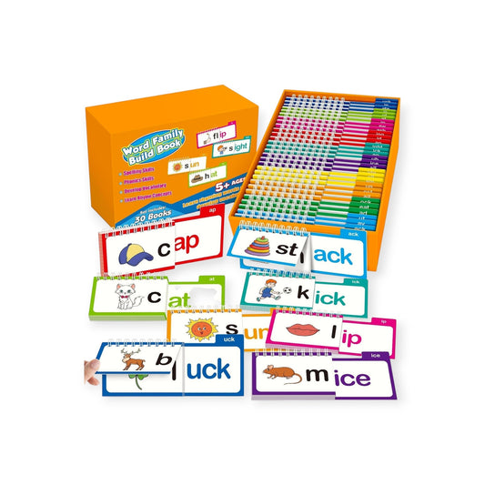 Montessori Word Flip Cards - Project Montessori Flash Cards