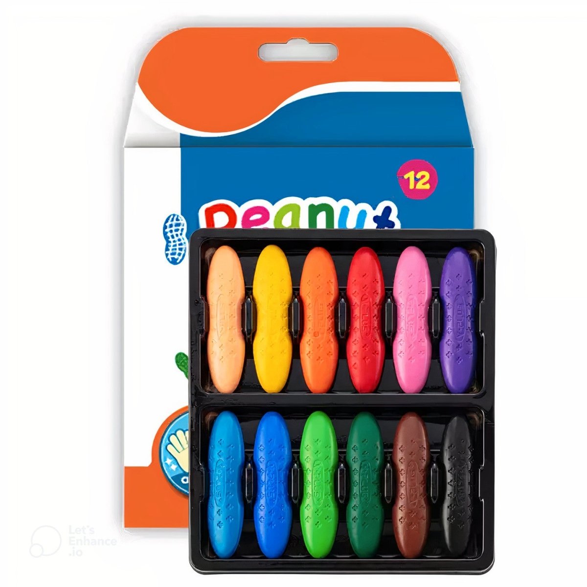 Peanut Crayons Drawing Set (12 pieces)